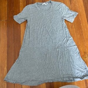 Grey T-shirt dress